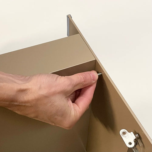 Span modular door assembly