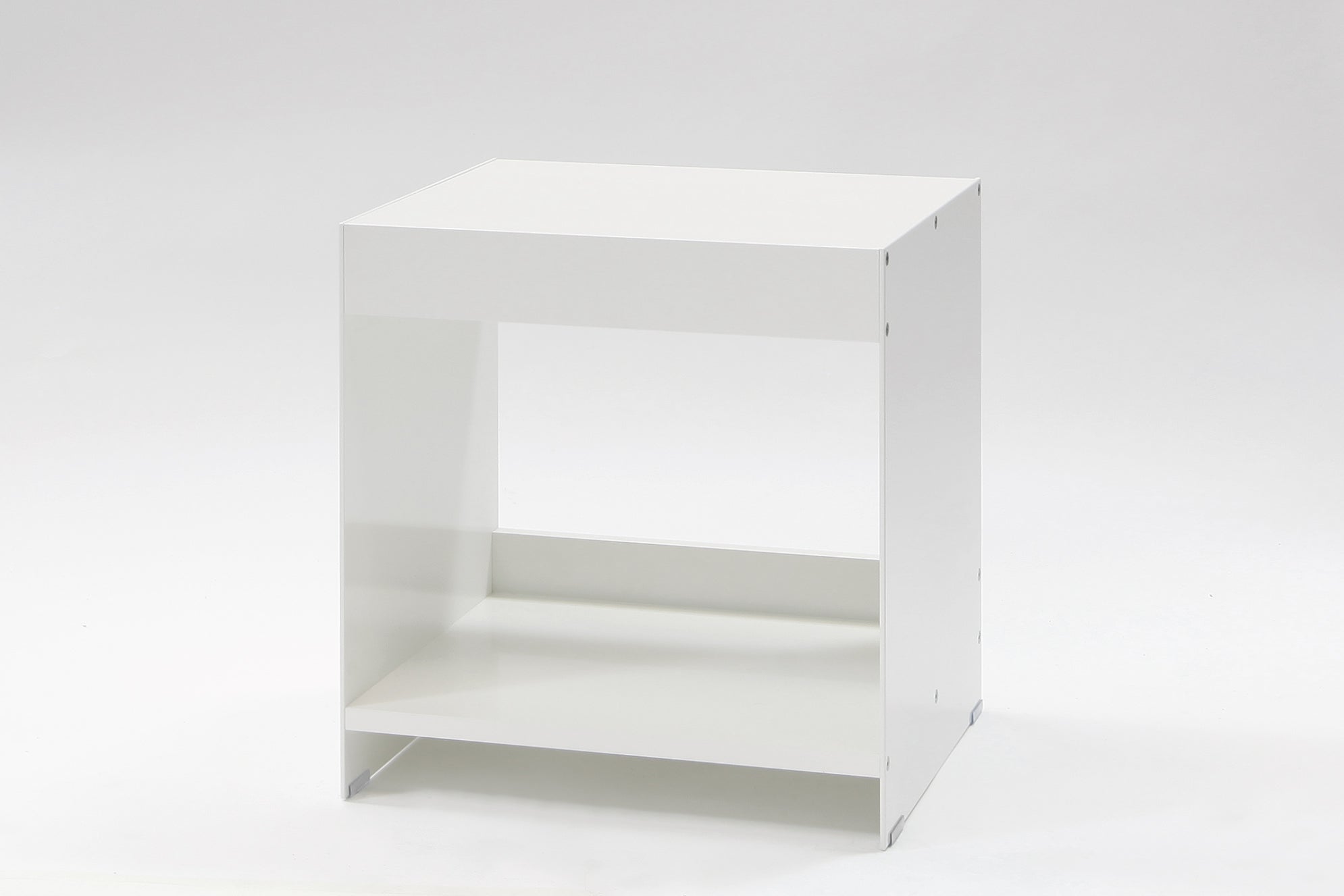 H1 aluminium side table by ON&ON available in white or black