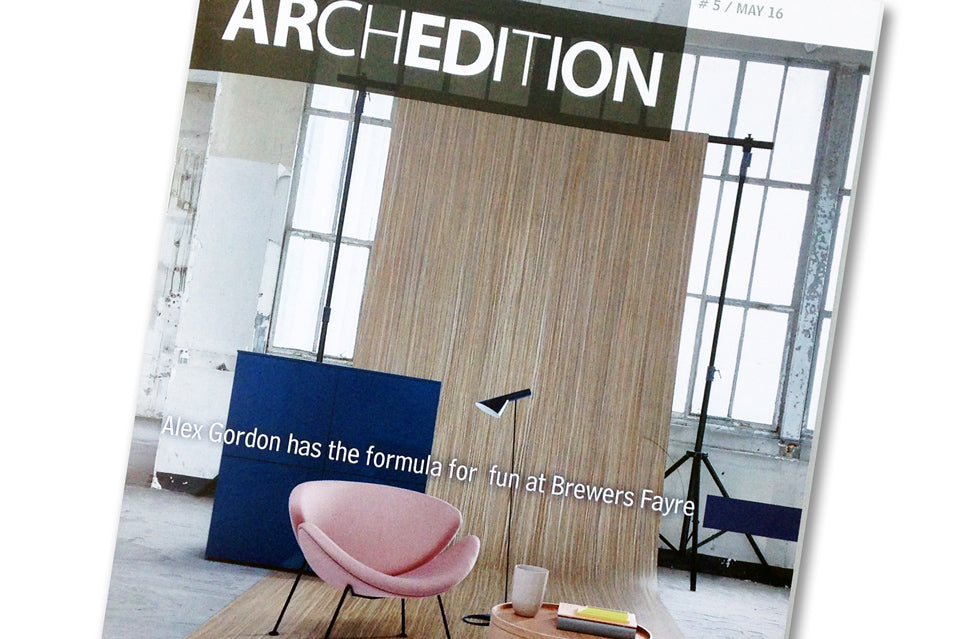 Archedition, ON&ON, shelving, new showroom, forbo, clerkenwell, design, display shelving, retails shelving