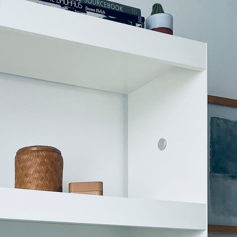 SPAN shelving system with module connector 