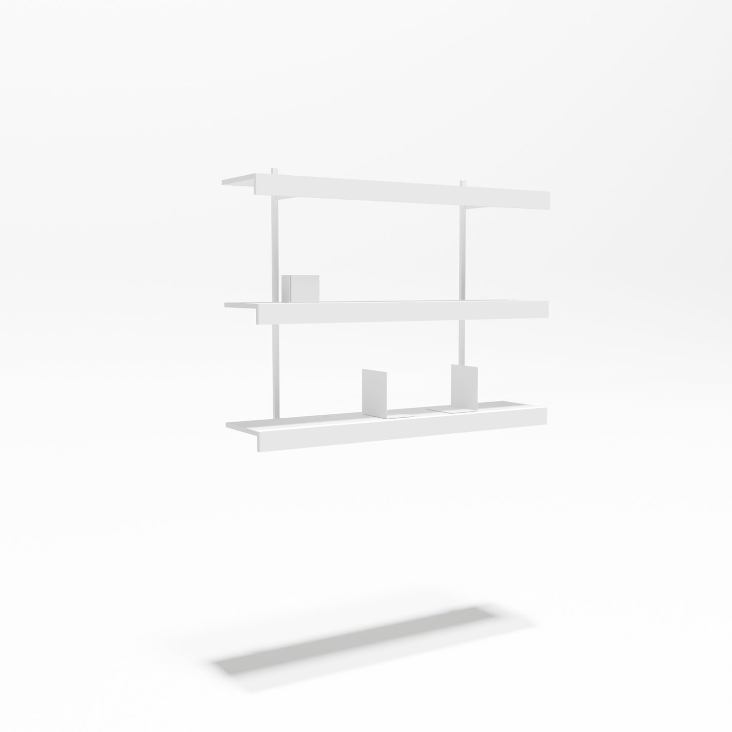 Wall Shelving 120cm x 3