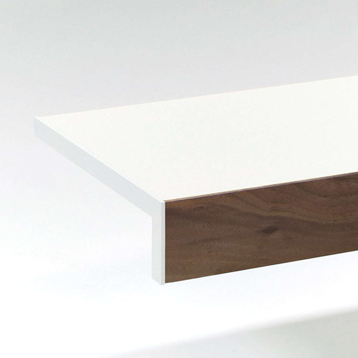 Walnut & white (ABS cap)