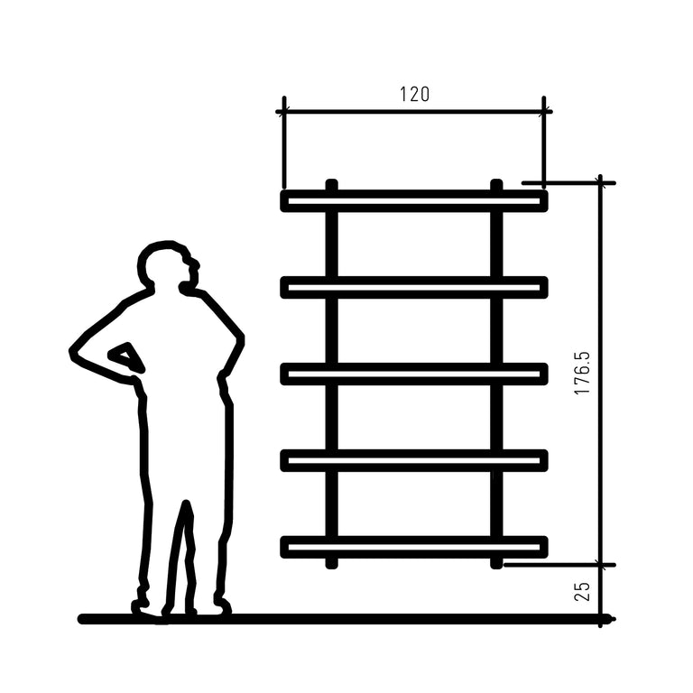 Wall Shelving 120