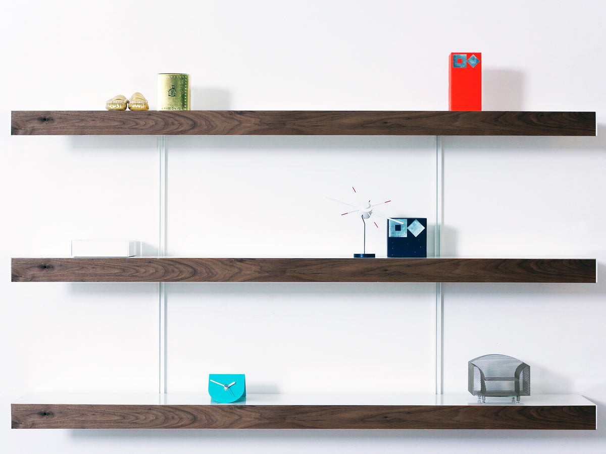 Walnut shelves | Made to measure | Shelves up to 5m – ON&ON