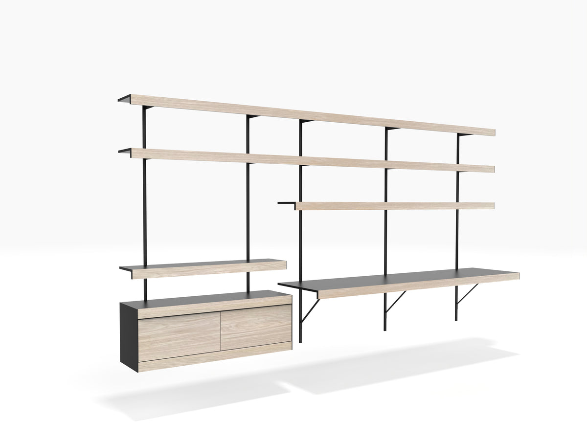 ON&ON Wall Desk System | Space Saving & Organisation