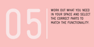 ON&ON shelving systems tip 5