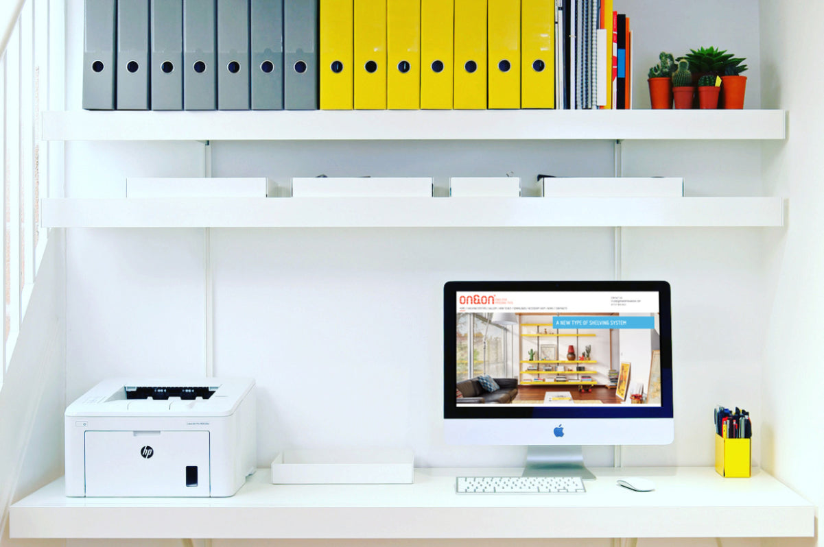 Wall mounted computer desk by ON&ON